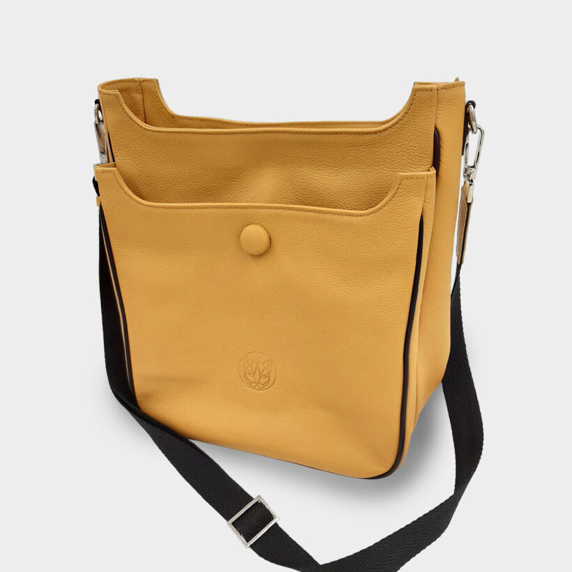 bolso de piel coleccion chloe color ocre